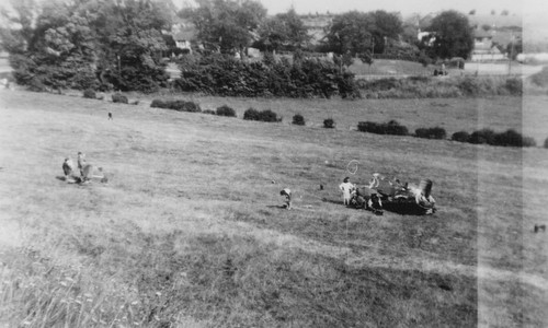 Supermarine spitfire crash - spitfire,