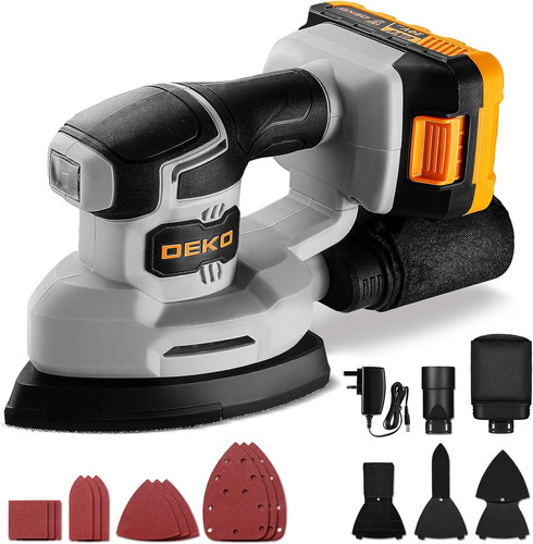 Cordless mouse sander for - sander,