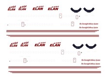 Aviation, Decals ELAN - Airfix
