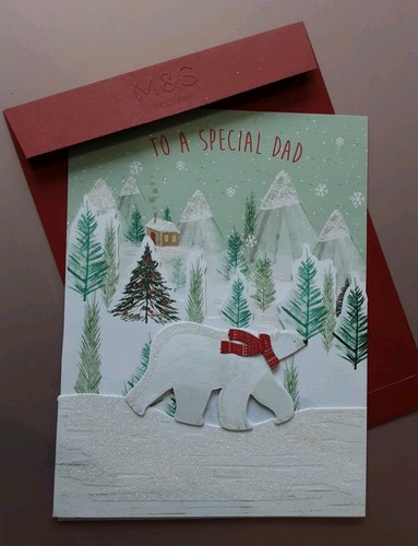 Christmas card dad - christmas,