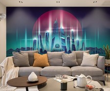 3D Science Fiction Future City