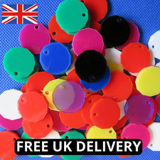 Bulk Buy 12 Sided acrylic Reusable Shopping Trolley Token packs of 3,6,10 and 20