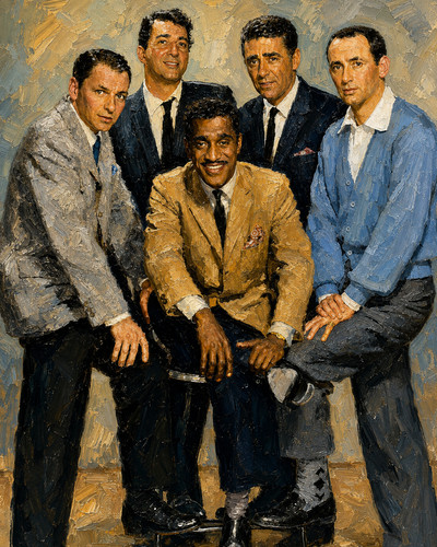 Rat pack sinatra - pack, davis