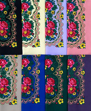 Ethnic Folk Russian Shawl
