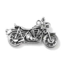 Motorcycle pendant large - motorcycle,
