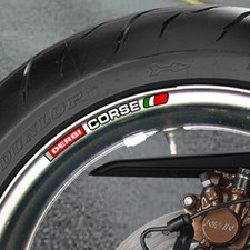 DERBI CORSE WHEEL RIM STICKERS