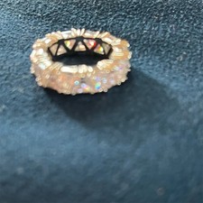 QVC Diamonique Ring Size 6