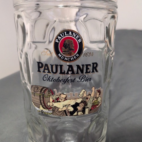 Paulaner lager glass - paulaner,