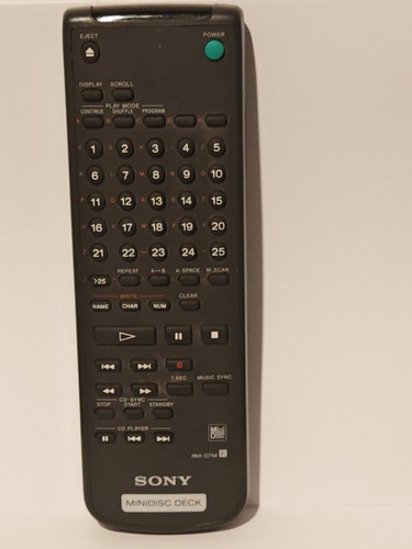 Sony mds je510 - sony, minidisc
