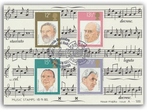 1980 conductors fdc royal - fdc,