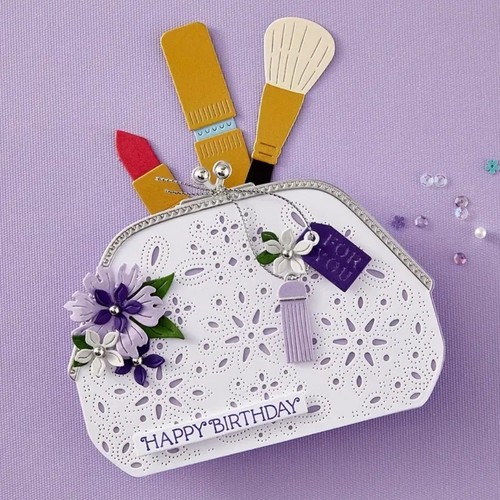 Metal cutting dies makeup - dies, bag