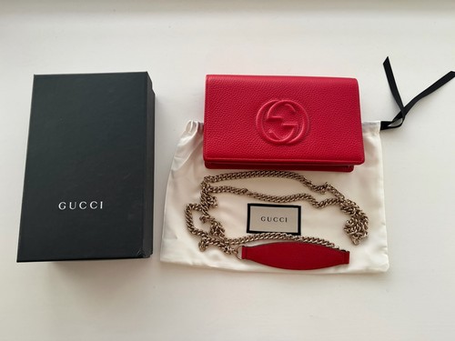 Gucci soho wallet with silver - soho,