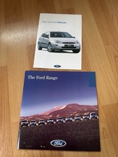 Ford Range Brochure 1998 Focus Ka Fiesta Puma Escort Mondeo Cougar Galaxy 