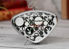 Vintage Playboy Mechanical Alarm Clock Retro 36hr Wind-Up Refurbished Early 90's