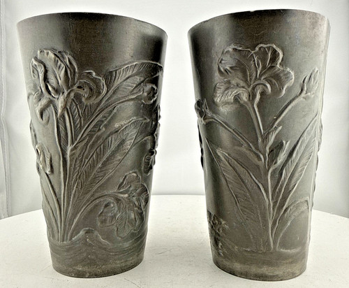 Antique art nouveau iris - antique,