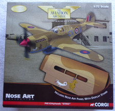 P-40 KITTYHAWK - CORGI AVIATION ARCHIVE - US35207 - NOSE ART COLLECTION - 1/72
