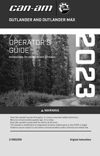 Can Am Owners Manual Book