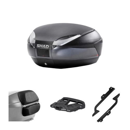 Shad sh48 grey carbon - grey, cover
