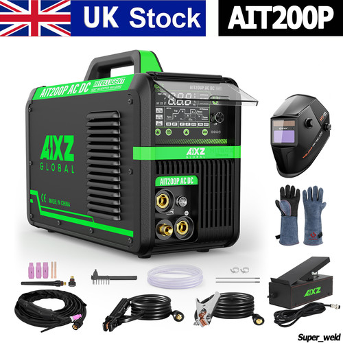 200a pulse dc - hf/pulse/ac/dc, tig