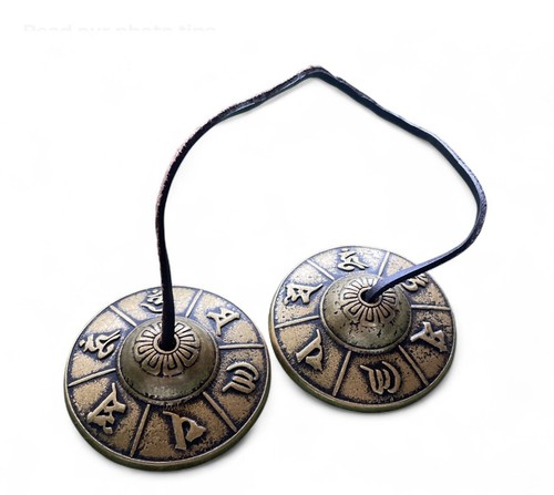 Tibetan tingsha cymbals - tingsha, with