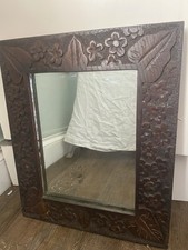 ANTIQUE Hand-Carved Oak Wood