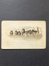 Victorian Xmas Greeting Card