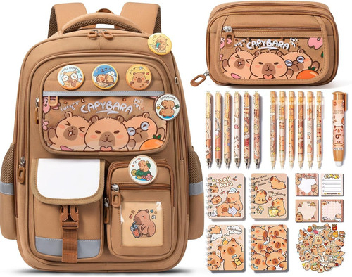 Capybara backpack for school - for,