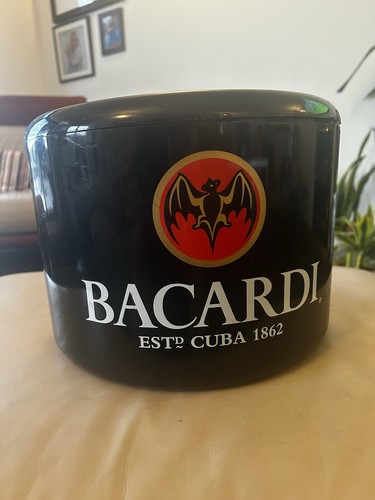 Large vintage bacardi rum - vintage,