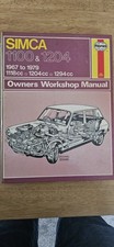 Haynes Simca 1100 & 1204 1967