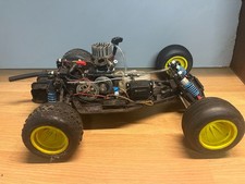 vintage Schumacher nitro 10 RC car