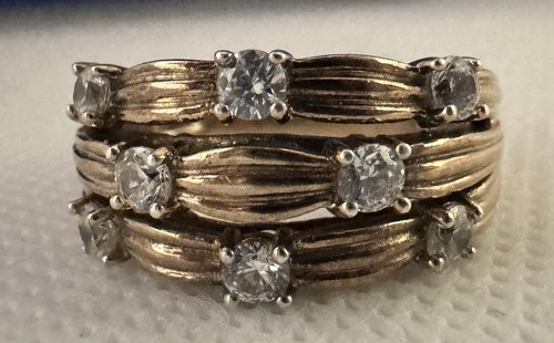 Qvc 14k clad - clad, cz