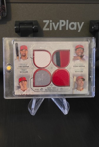 Trout pujols quad - -, game