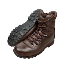 British Army Brown Leather Altberg Defender Combat Boots - Various Sizes