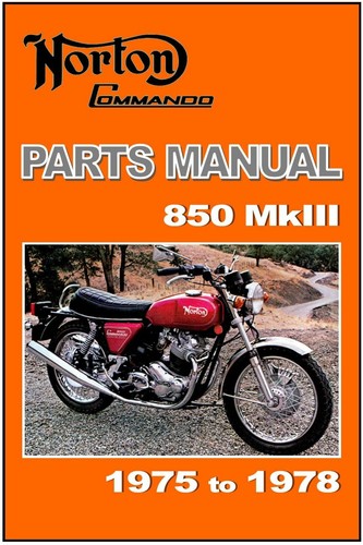 Norton parts manual commando - norton,