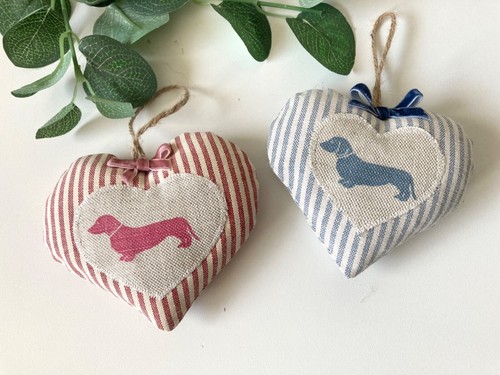 Emily bond fabric heart door - fabric,