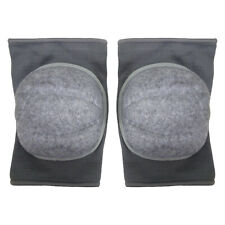 Elasticated Deluxe Padded Knee Guards Grey Pads MMA Jiu Jitsu BJJ Wrestling Judo