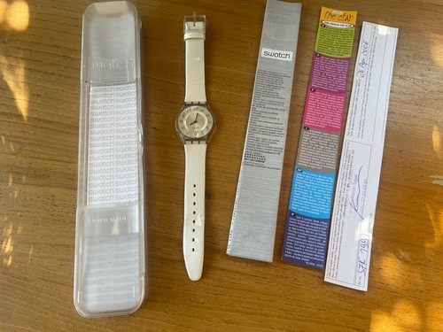 Retro swatch skin watch - skin, '