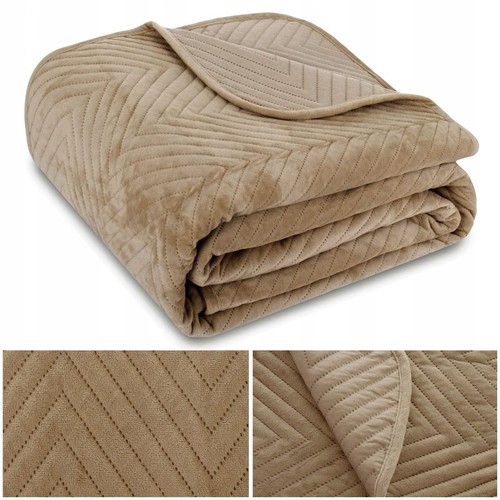 Velvet bedspread 200x220cm - velvet,