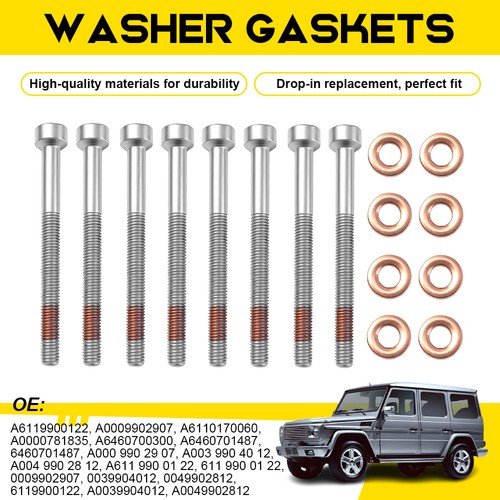 Injector bolt washer - washer, kit