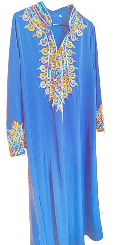 Women blue embroidered - blue,