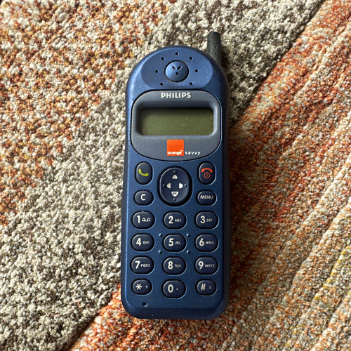 Vintage philips savvy - vintage, orange