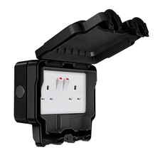 Outdoor weatherproof socket - weatherproof,