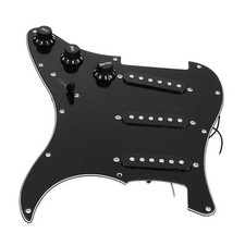 Black Electric Guitar Loaded