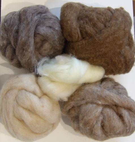 Faster felting blended carded - blended,
