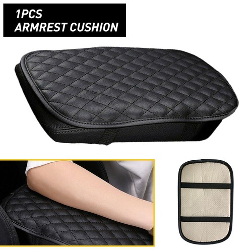 Black car protector armrest - black,