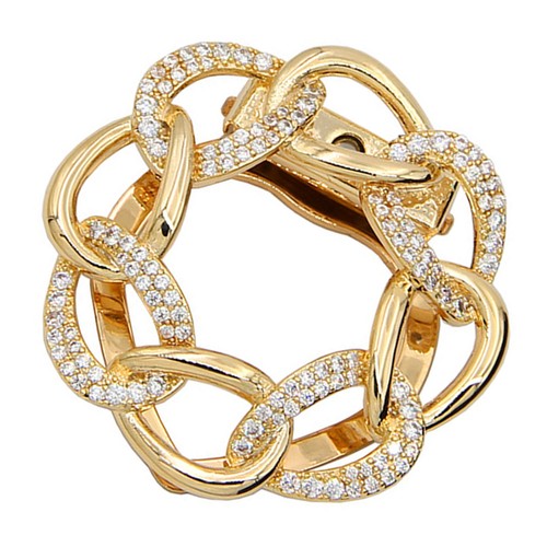 Scarf ring buckle silk - ring,