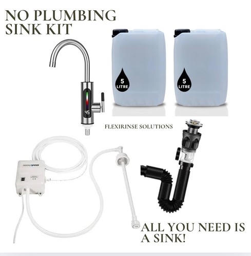 Plumbing sink kit - sink,