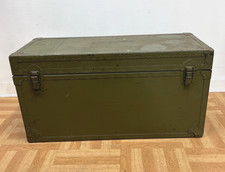 Vintage MILITARY STORAGE CHEST