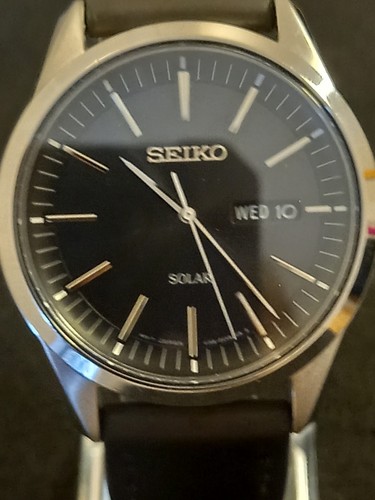 Seiko solar v158 - v158-0be0, black