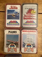 4 Packs of  Vintage Top Trumps